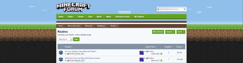 Minecraft Forum Advertise Minecraft realms