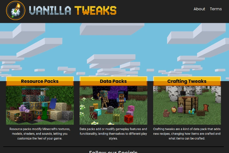 VanillaTweaks